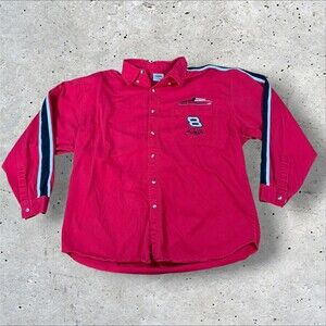 VINTAGE Winners Circle Dale Earnhardt Jr Men's Shirt Size XXL RED NASCAR